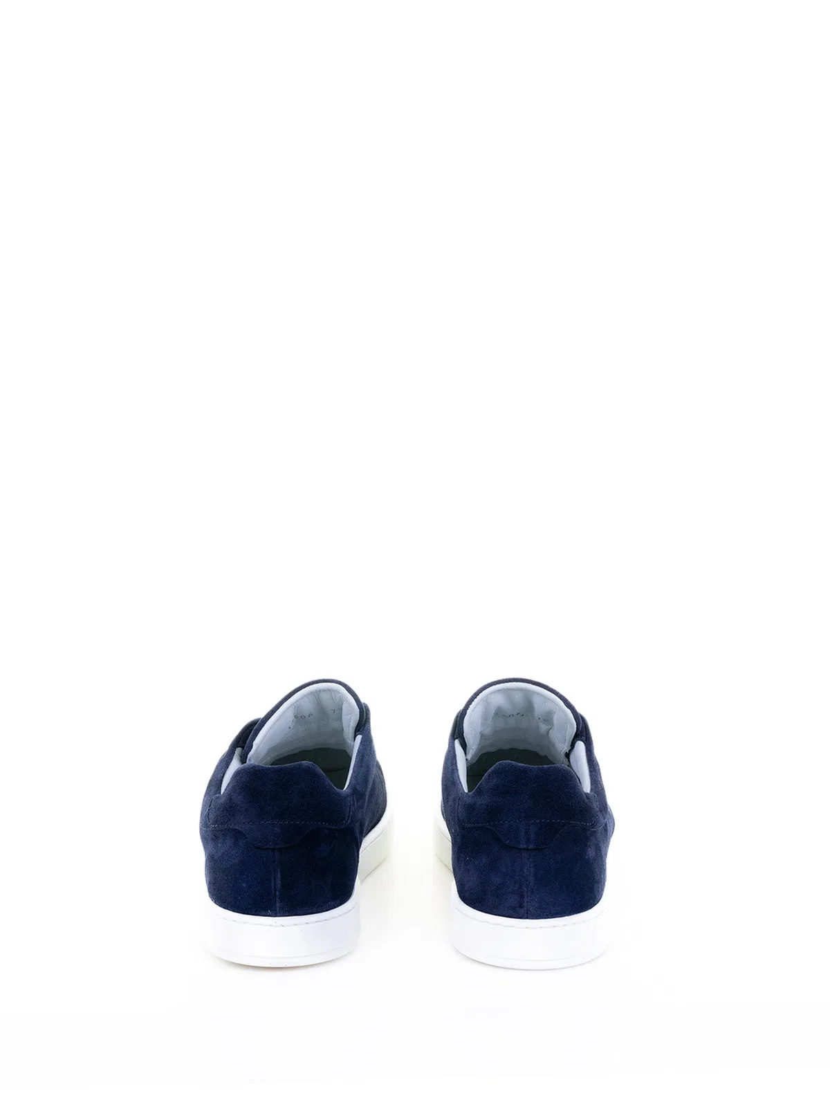Barret Navy Blue Suede Slip-On Sneaker