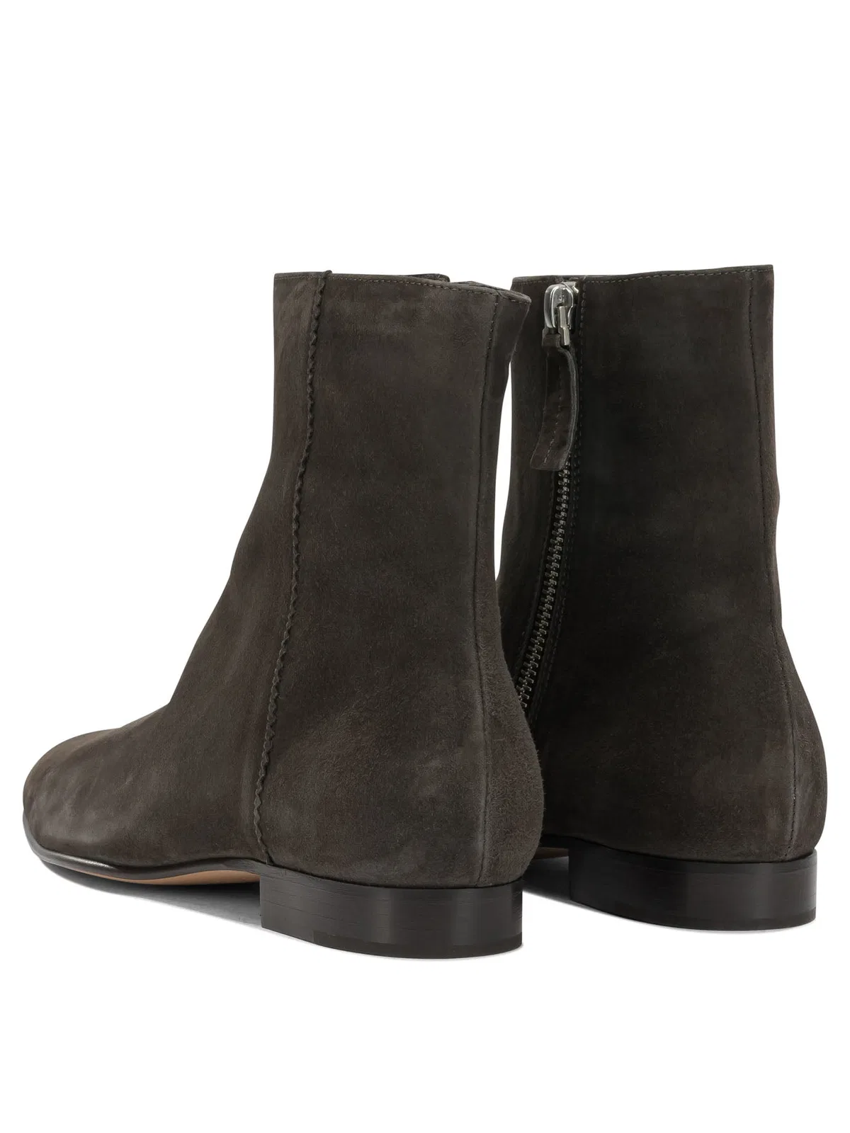 Pomme D'Or Brown Leather Cow Leather Boots