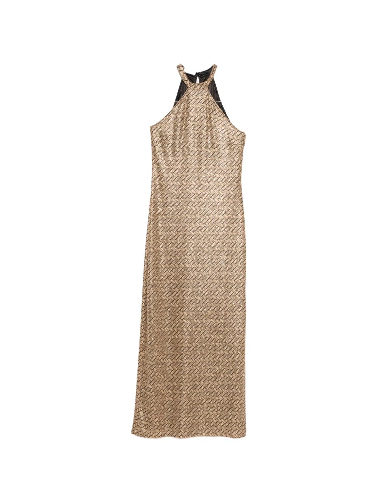 Siyu Tallis Halterneck Maxi Dress