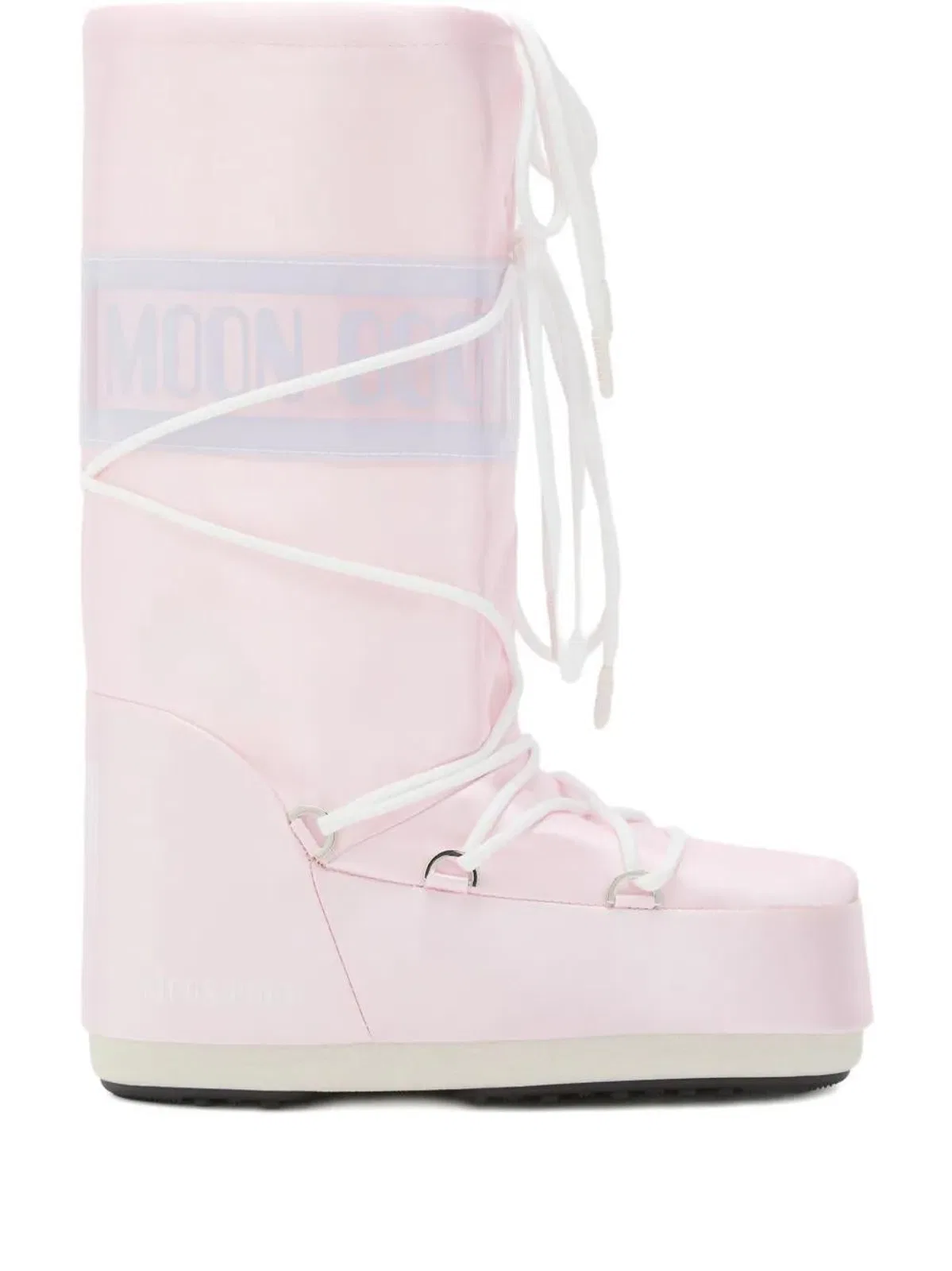Moon Boot Lace-Up Boots With Icon Logo Print