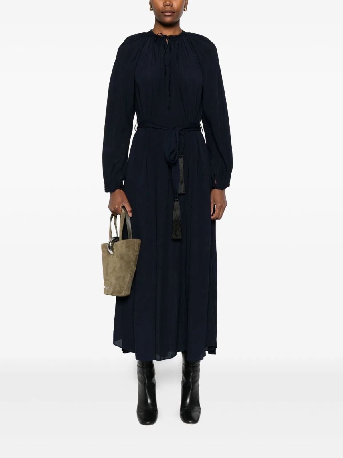 Forte Forte Crepe De Chine Long Dress