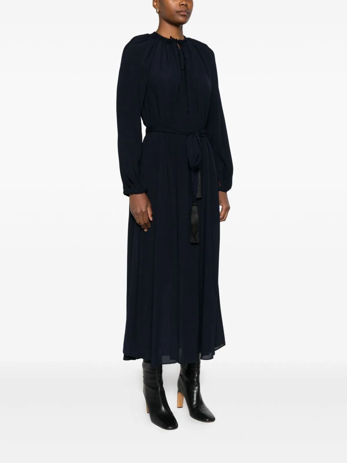 Forte Forte Crepe De Chine Long Dress