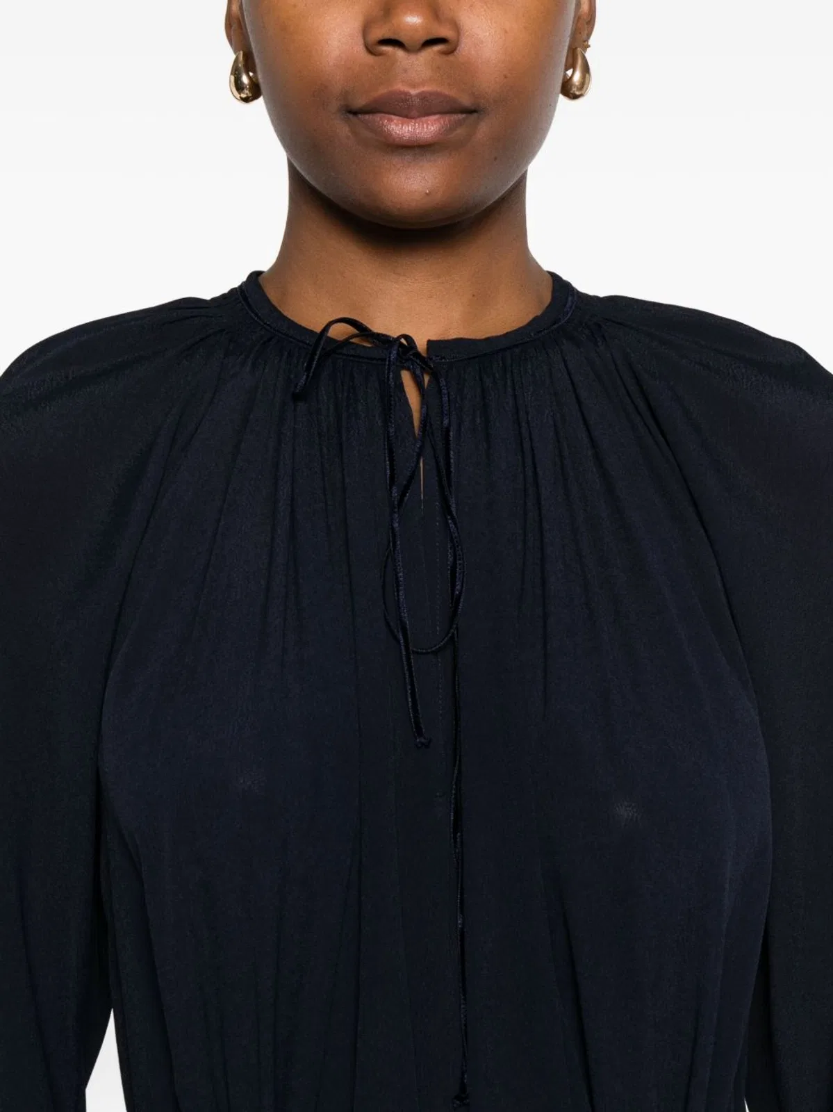 Forte Forte Crepe De Chine Long Dress