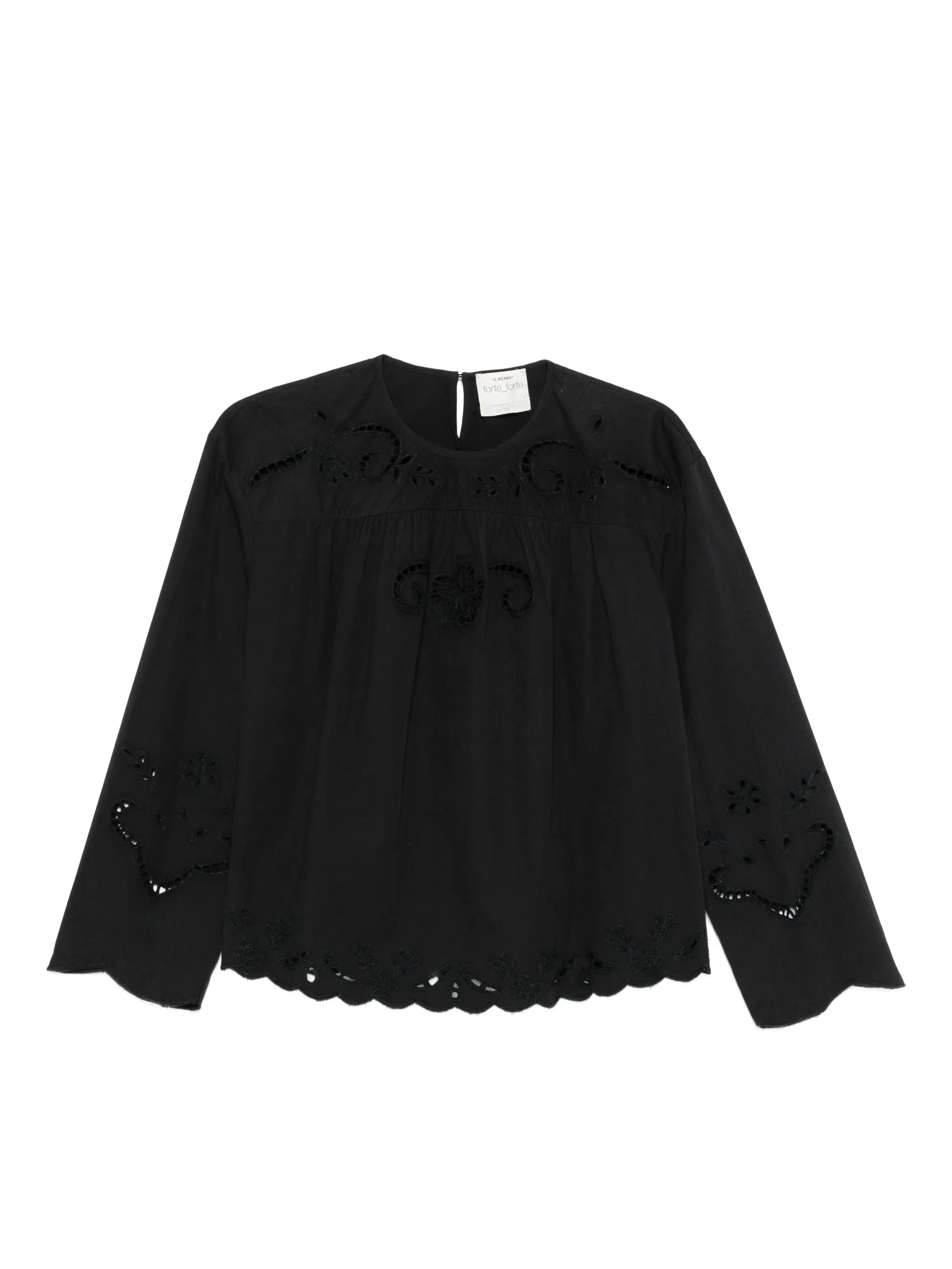 Forte Forte Black Cotton Memoires Denfance