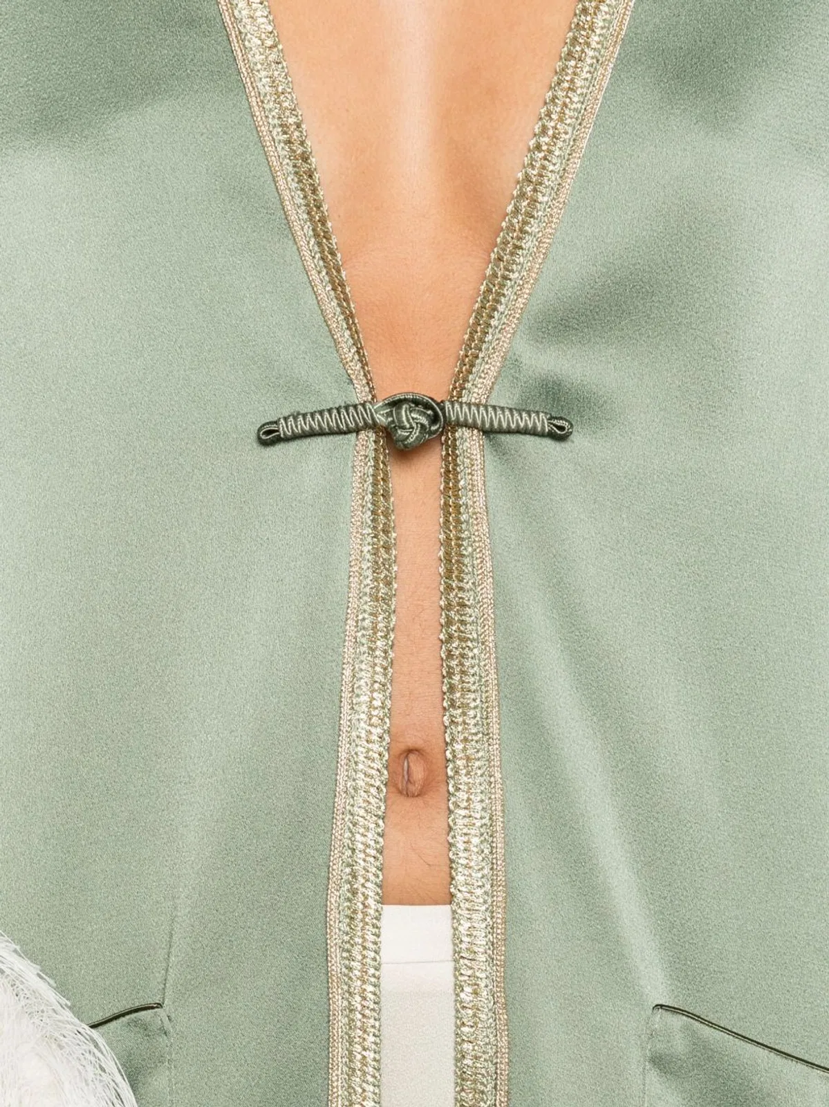 Forte Forte Trim Detail Tie Fastening