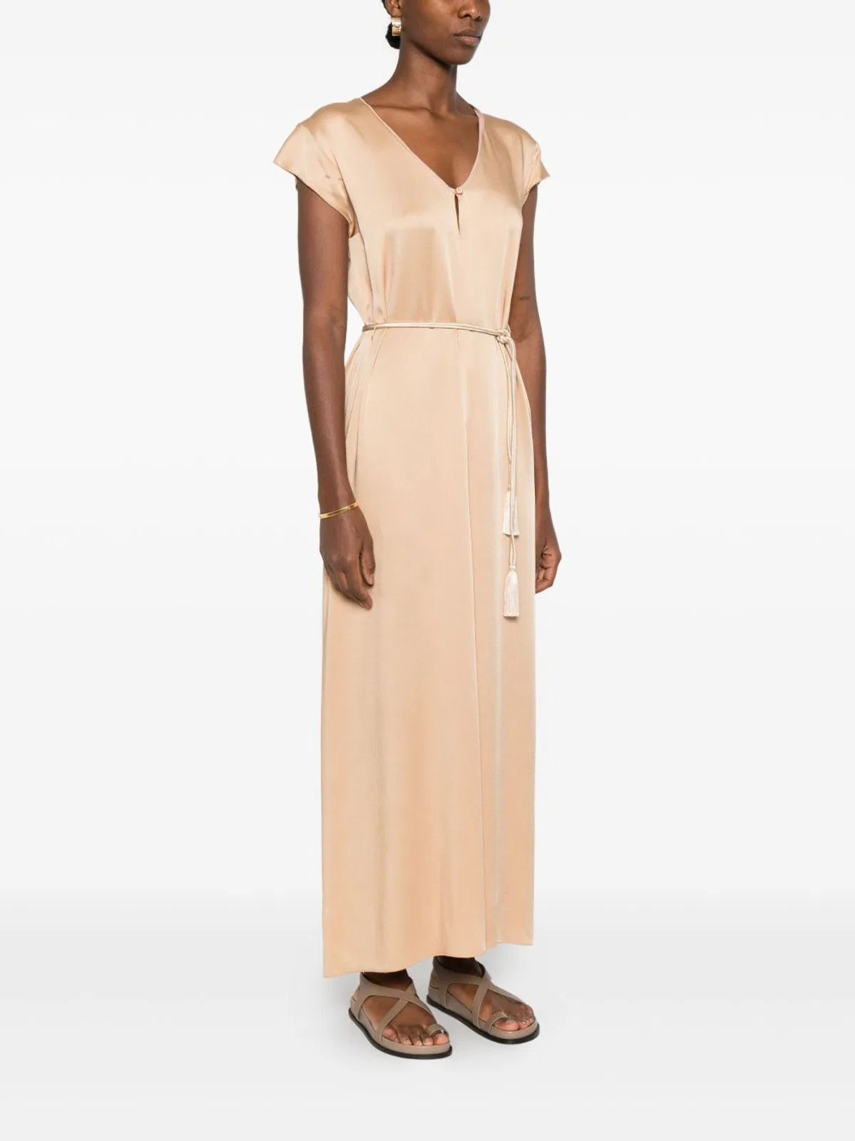 Forte Forte V-Neck Tassel Tie