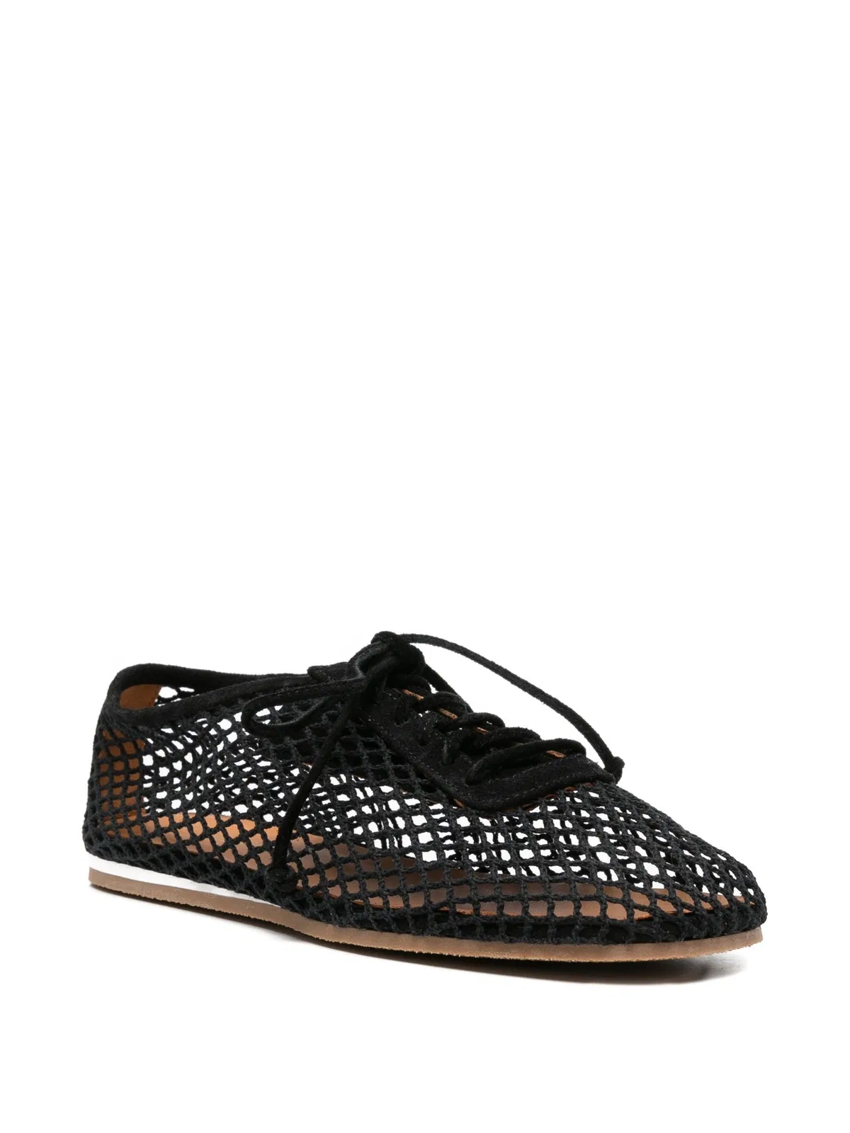 Forte Forte Cotton Mesh Derby Rubber Sole