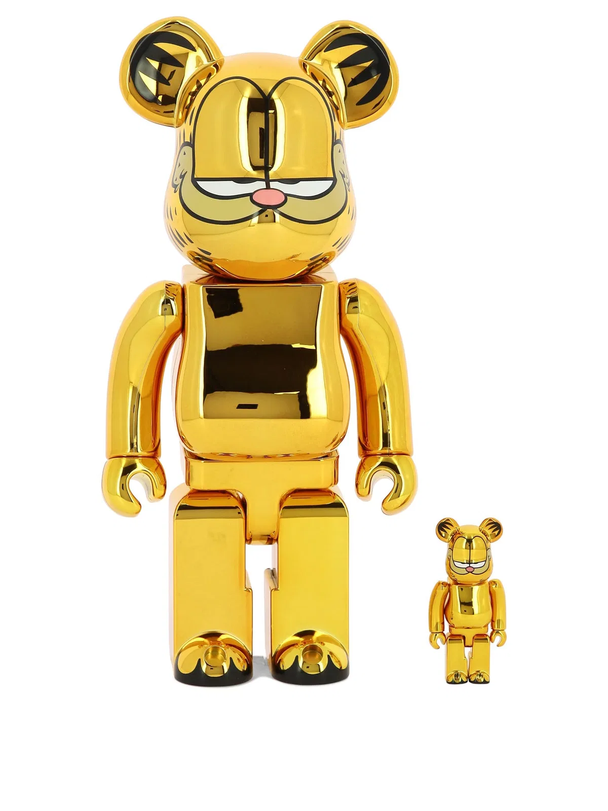 Medicom Toy Medicom 100% + 400% Garfield Gold Chrome