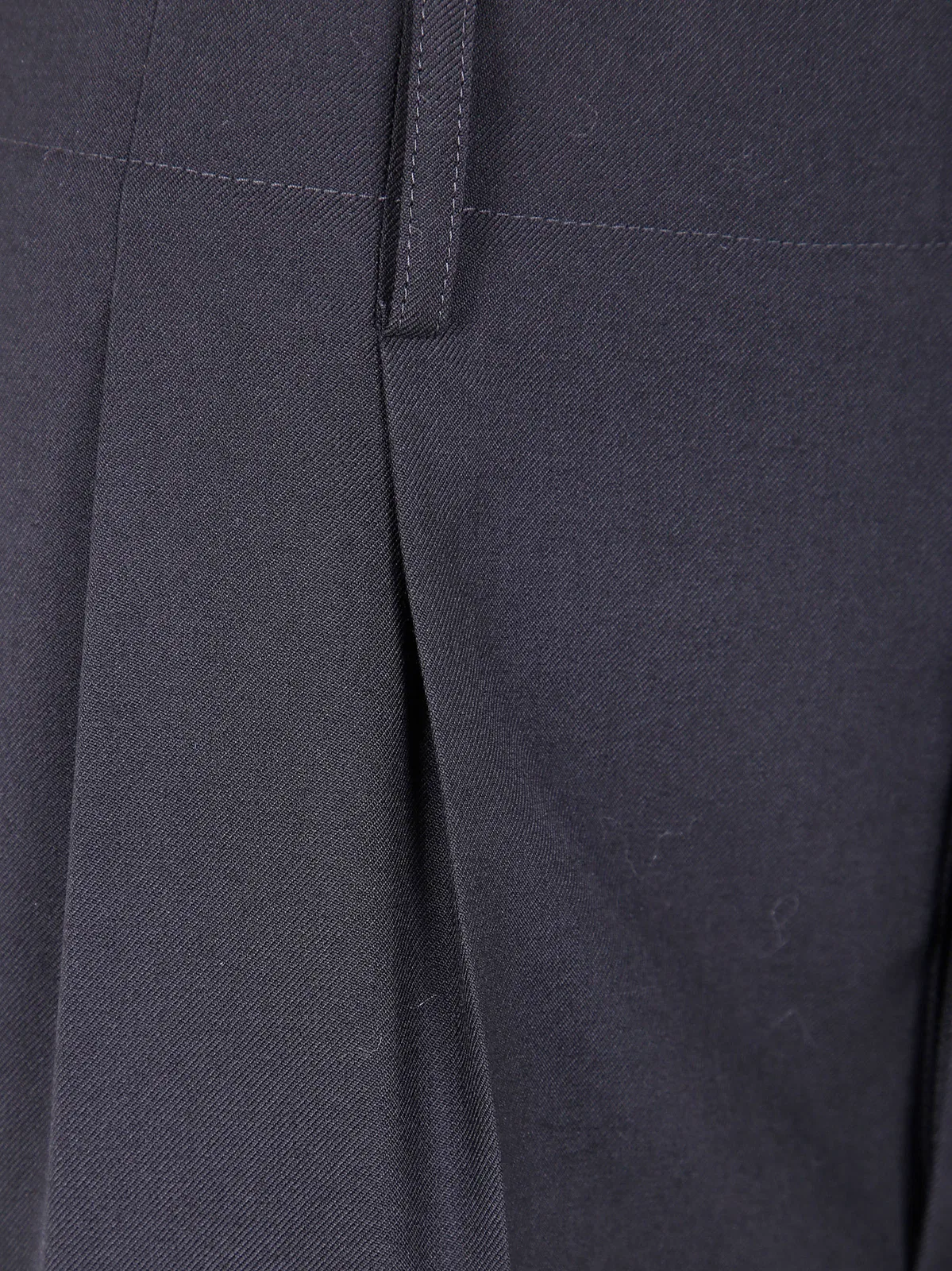 Ibrigu Wide Leg Wool Trousers