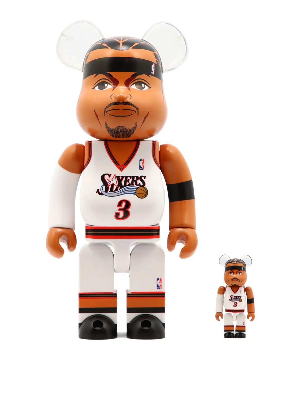 Medicom Toy "Be@Rbrick Allen Iverson" 100% And 400% 