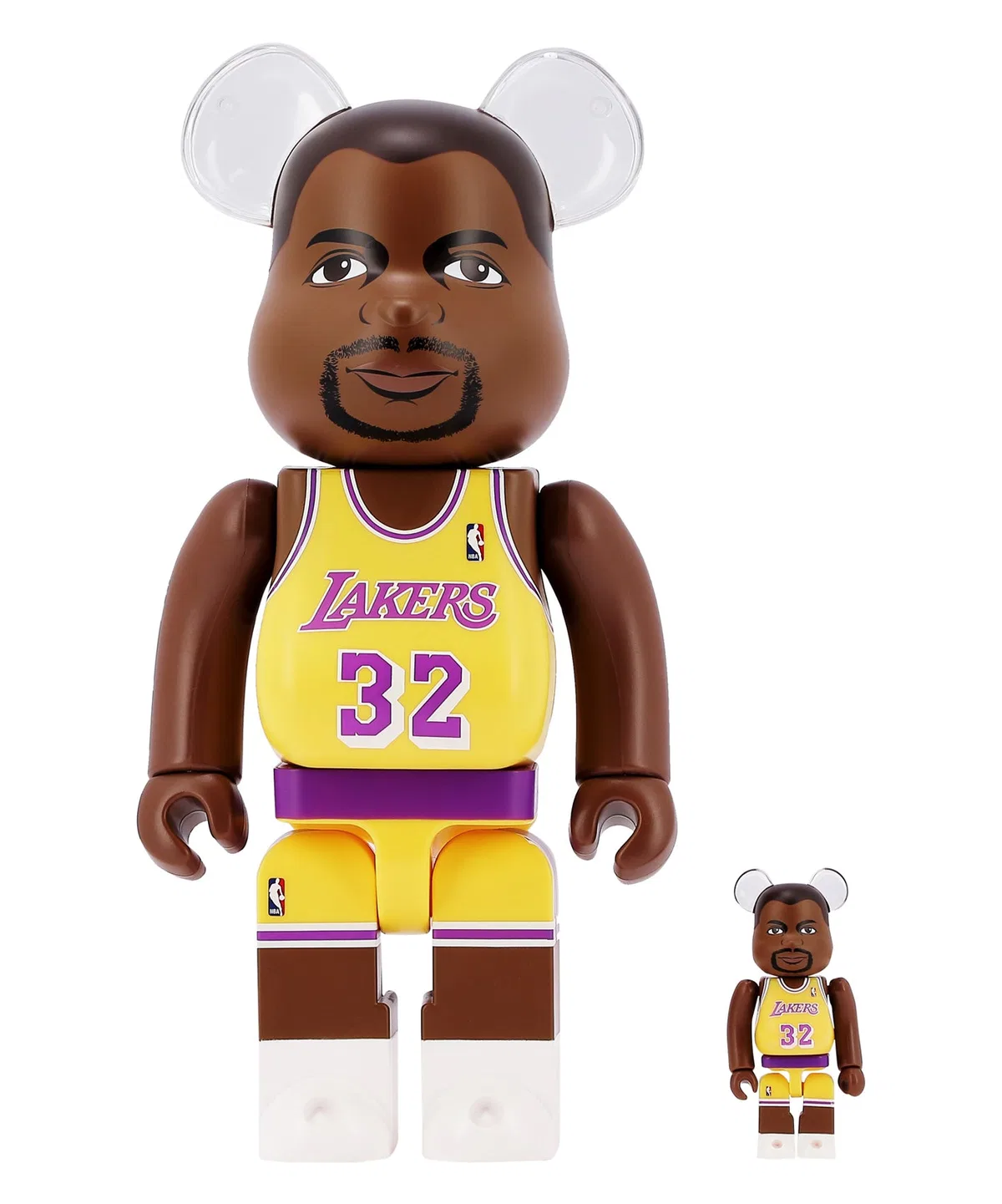 Medicom Toy "Be@Rbrick Magic Johnson" 100% And 400% 