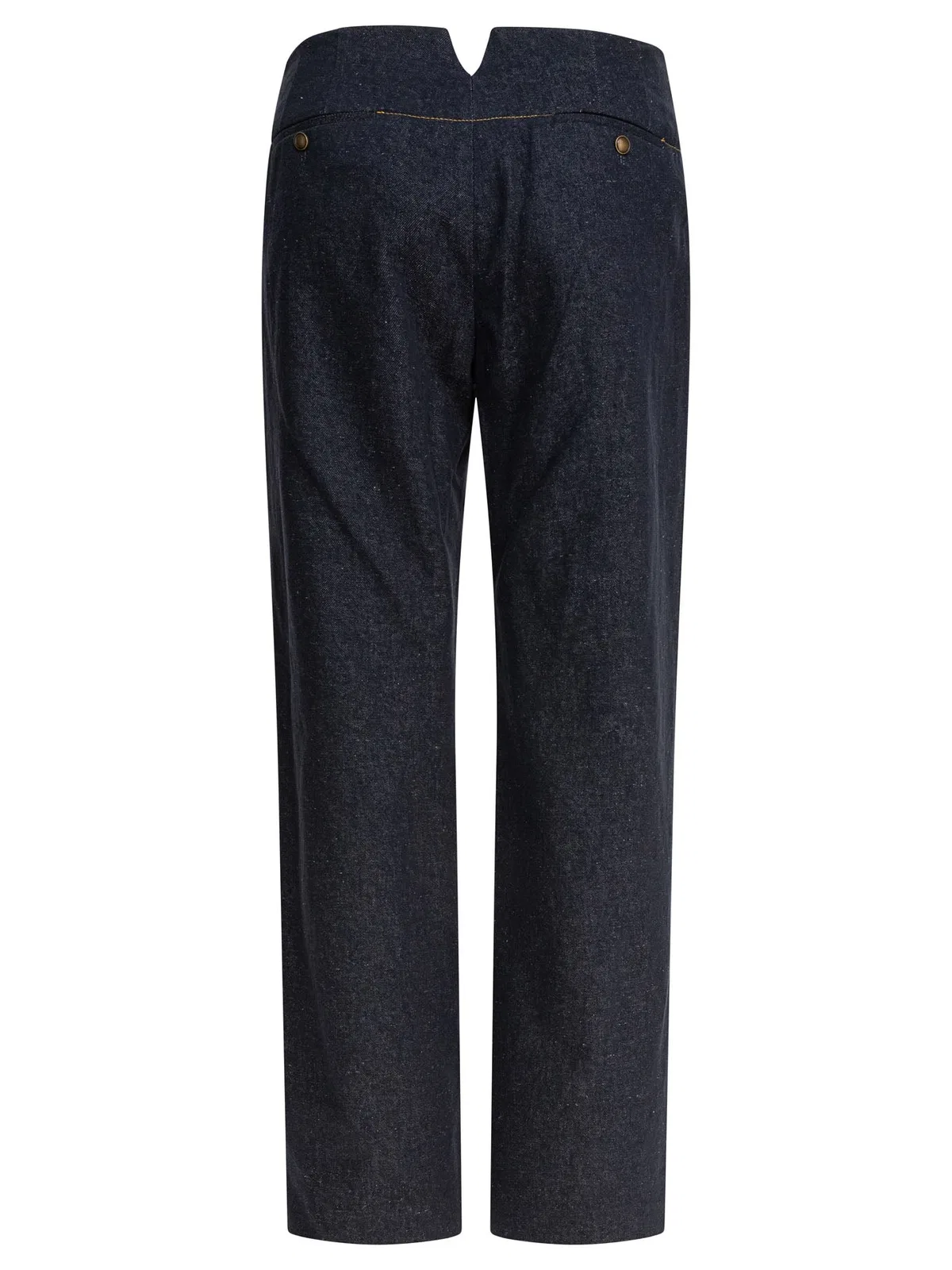 Ines De La Fressange Blue Viscose Trousers