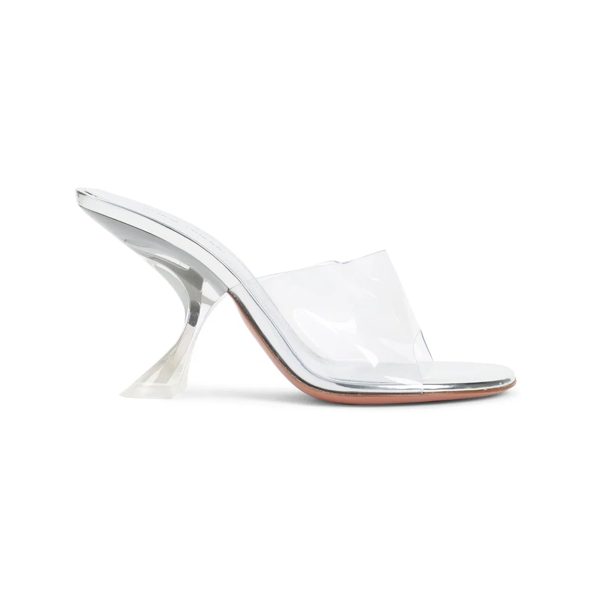 Amina Muaddi Grey Sandals