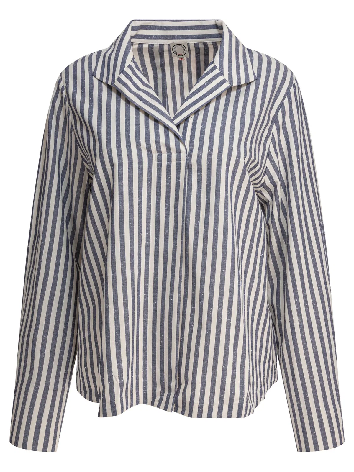 Ines De La Fressange Blue Cotton Shirt