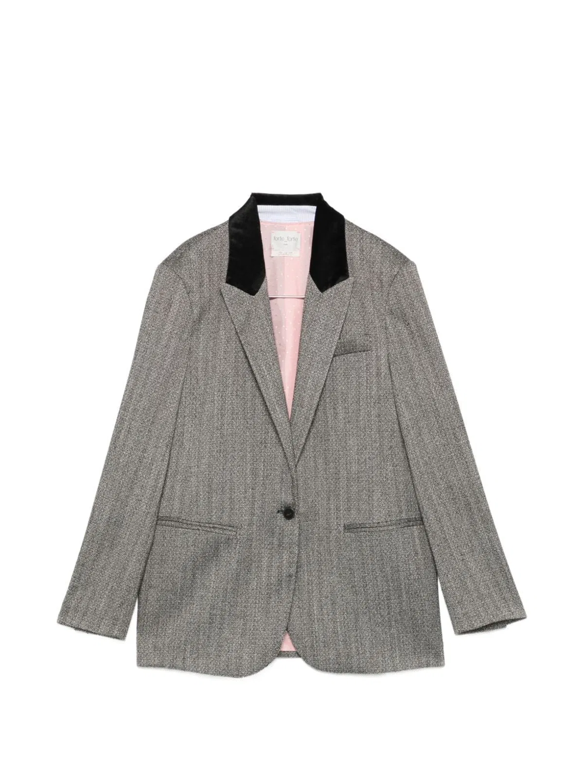 Forte Forte Single-Breasted Blazer Jacket