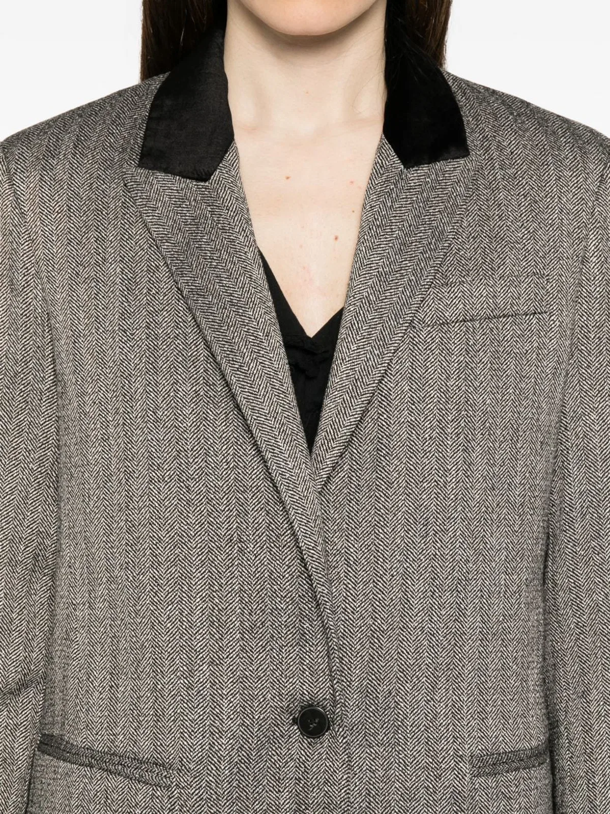 Forte Forte Single-Breasted Blazer Jacket