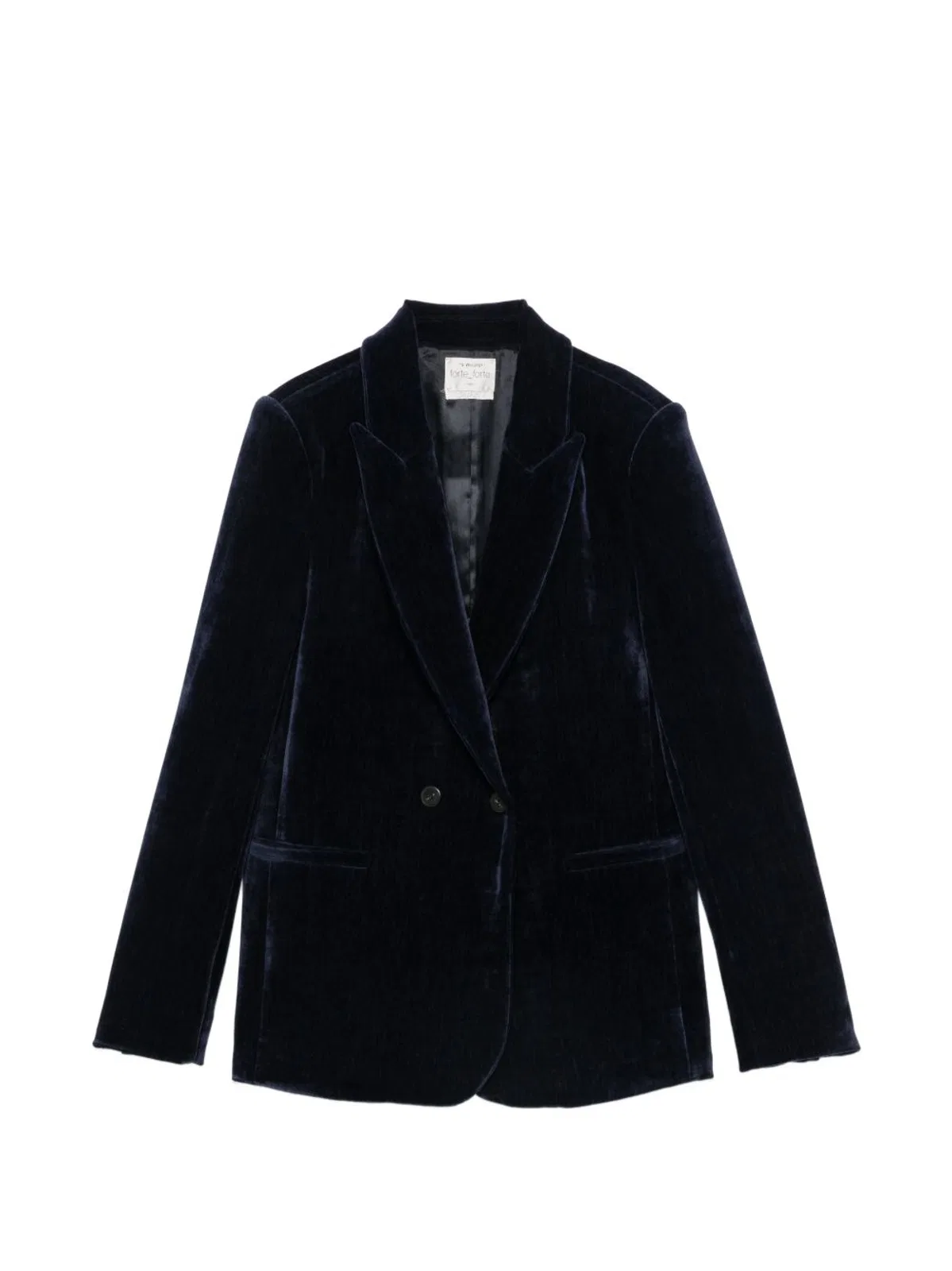 Forte Forte Velvet Double-Breasted Jacket