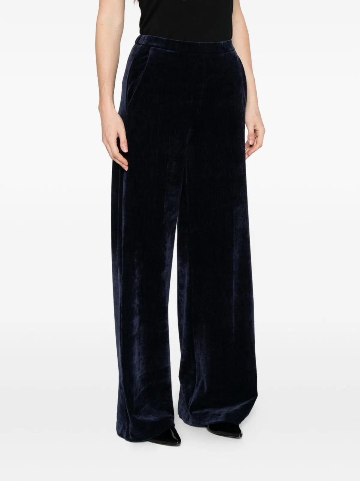 Forte Forte Velvet High-Waisted Trousers