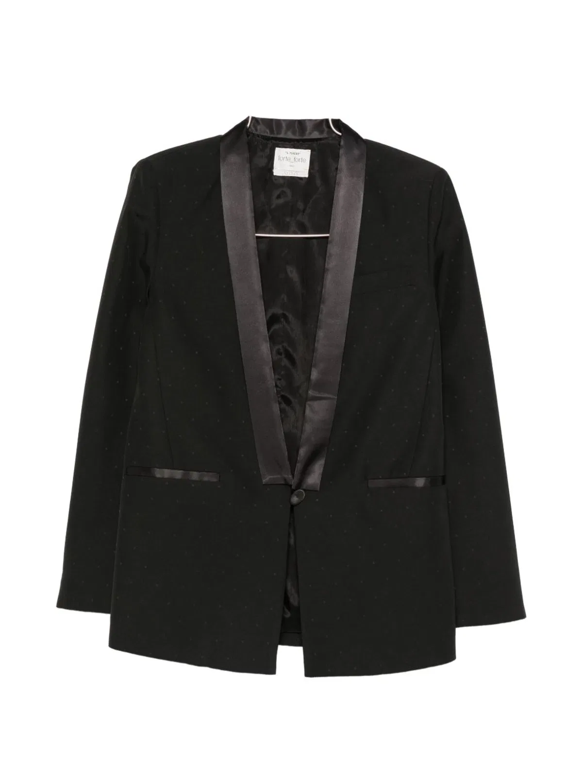 Forte Forte Wool Blend Smoking Jacket