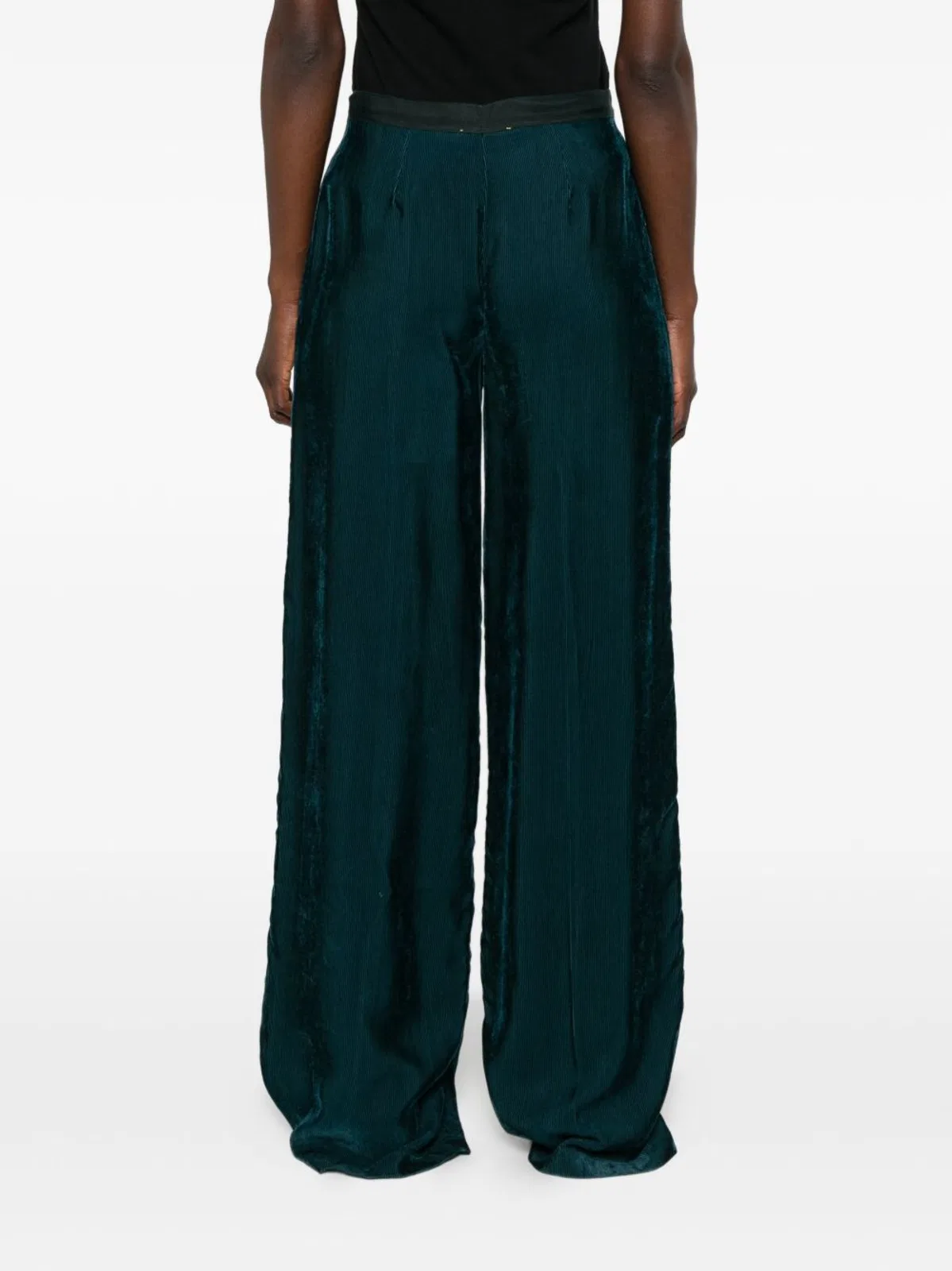 Forte Forte Velvet High-Waisted Trousers