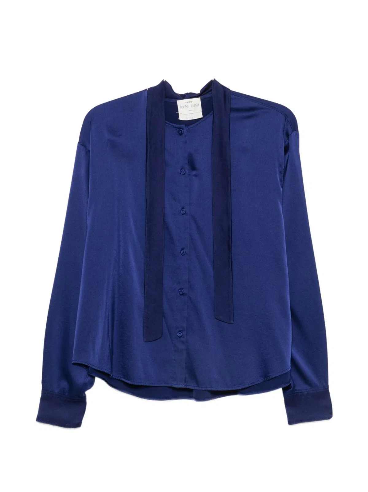 Forte Forte Silk Bow-Tie Shirt