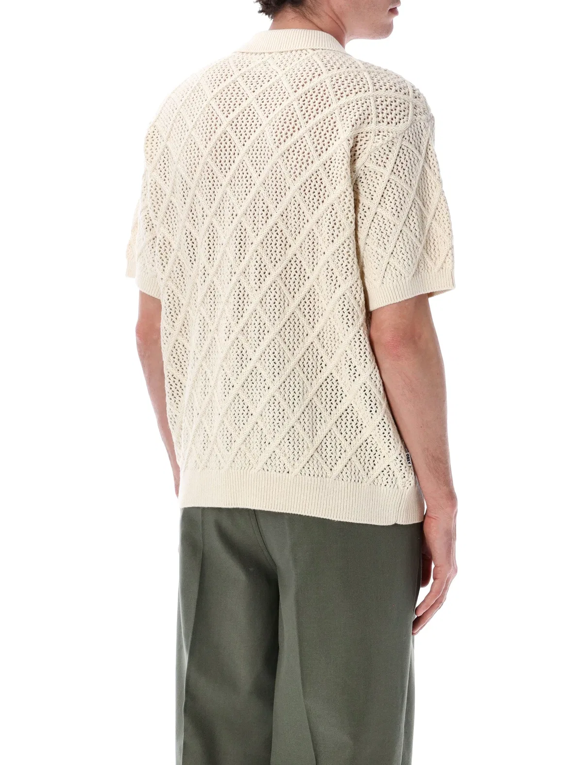 Obey Eryk Textured Knit Polo