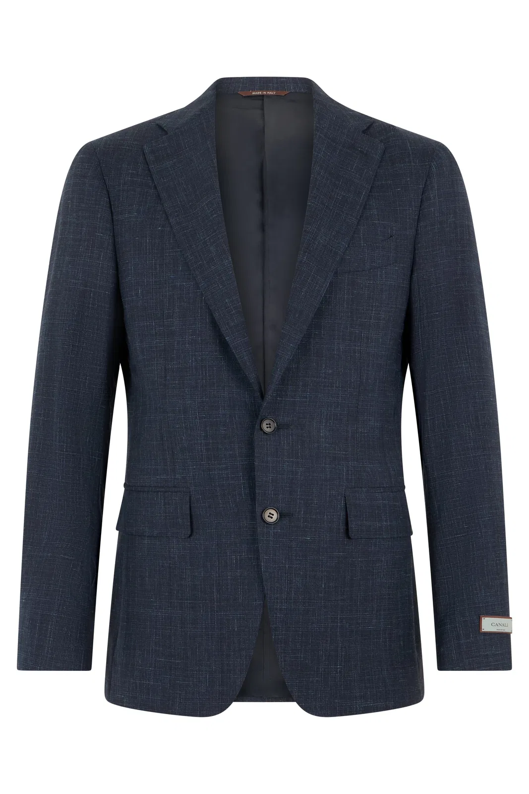 Canali Complete Jacket And Trousers In Wool Ble