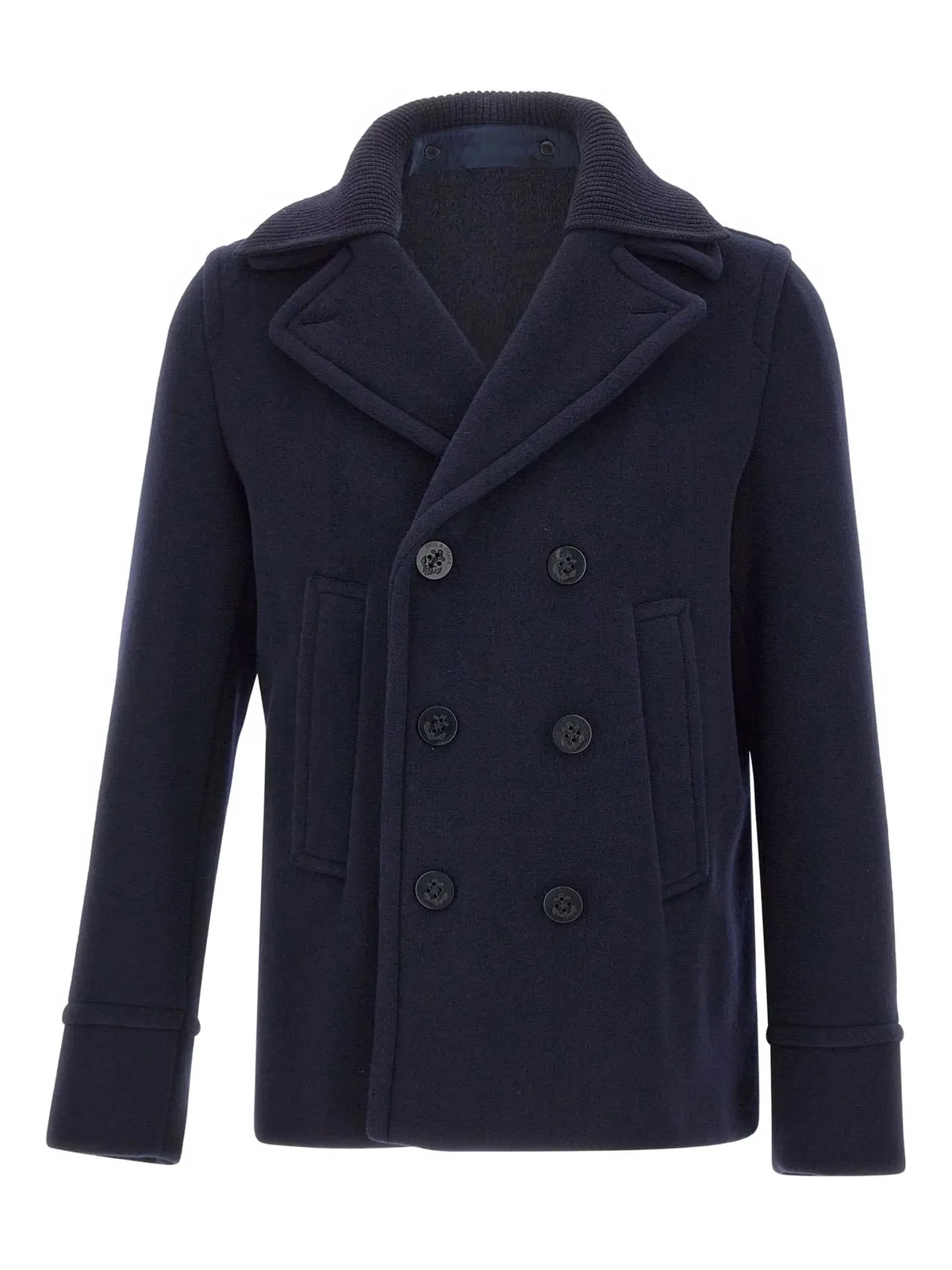 Paul Shark Paul & Shark Peacoat In Lana
