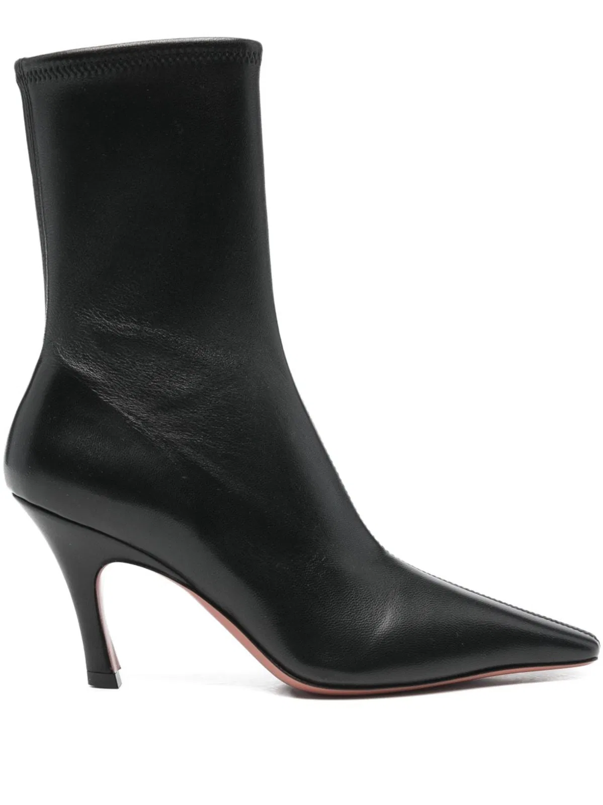 Amina Muaddi Jamie Leather Boots