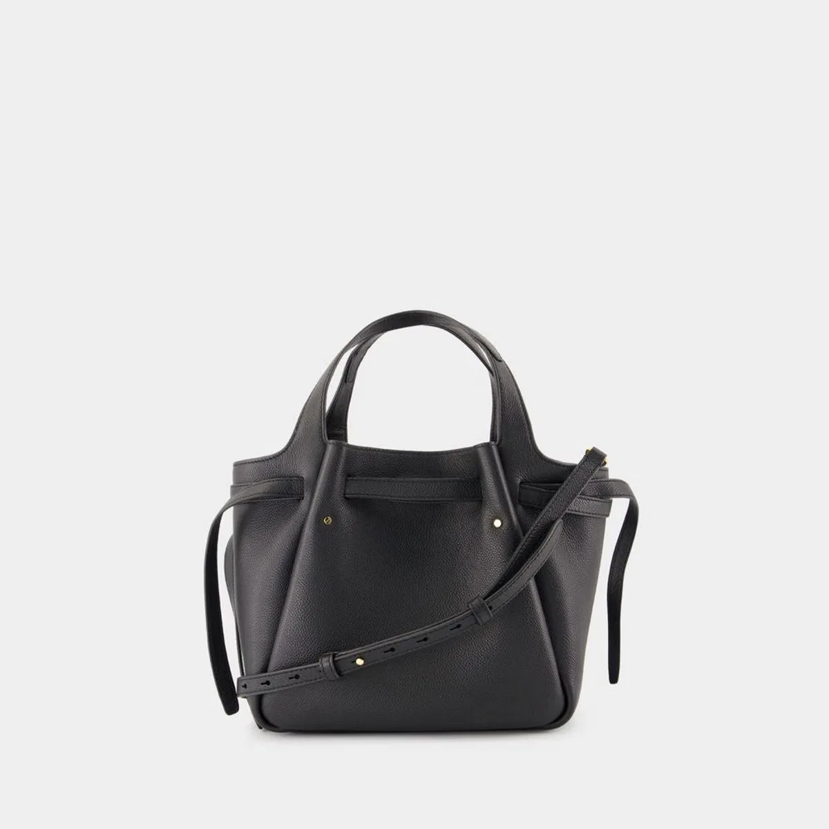 Tory Burch Romy Pebbled Satchel Purse