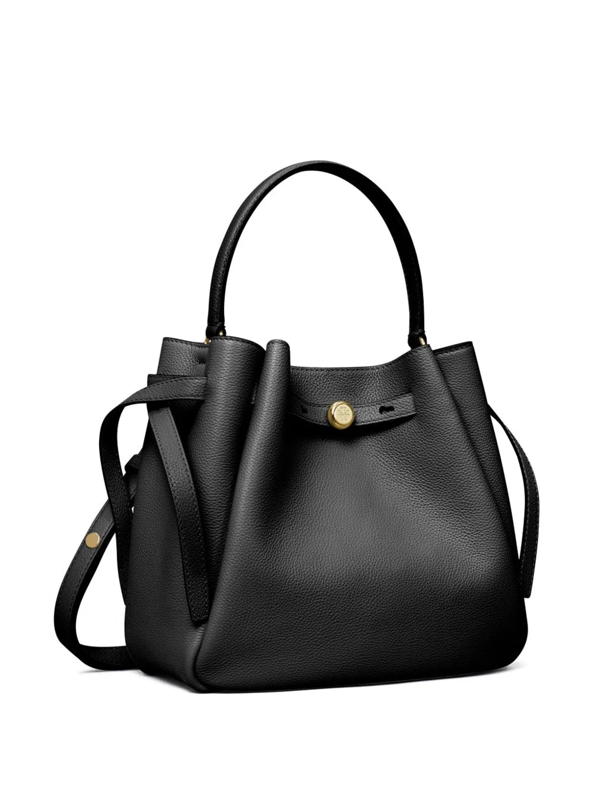 Tory Burch Romy Leather Bucket Bag