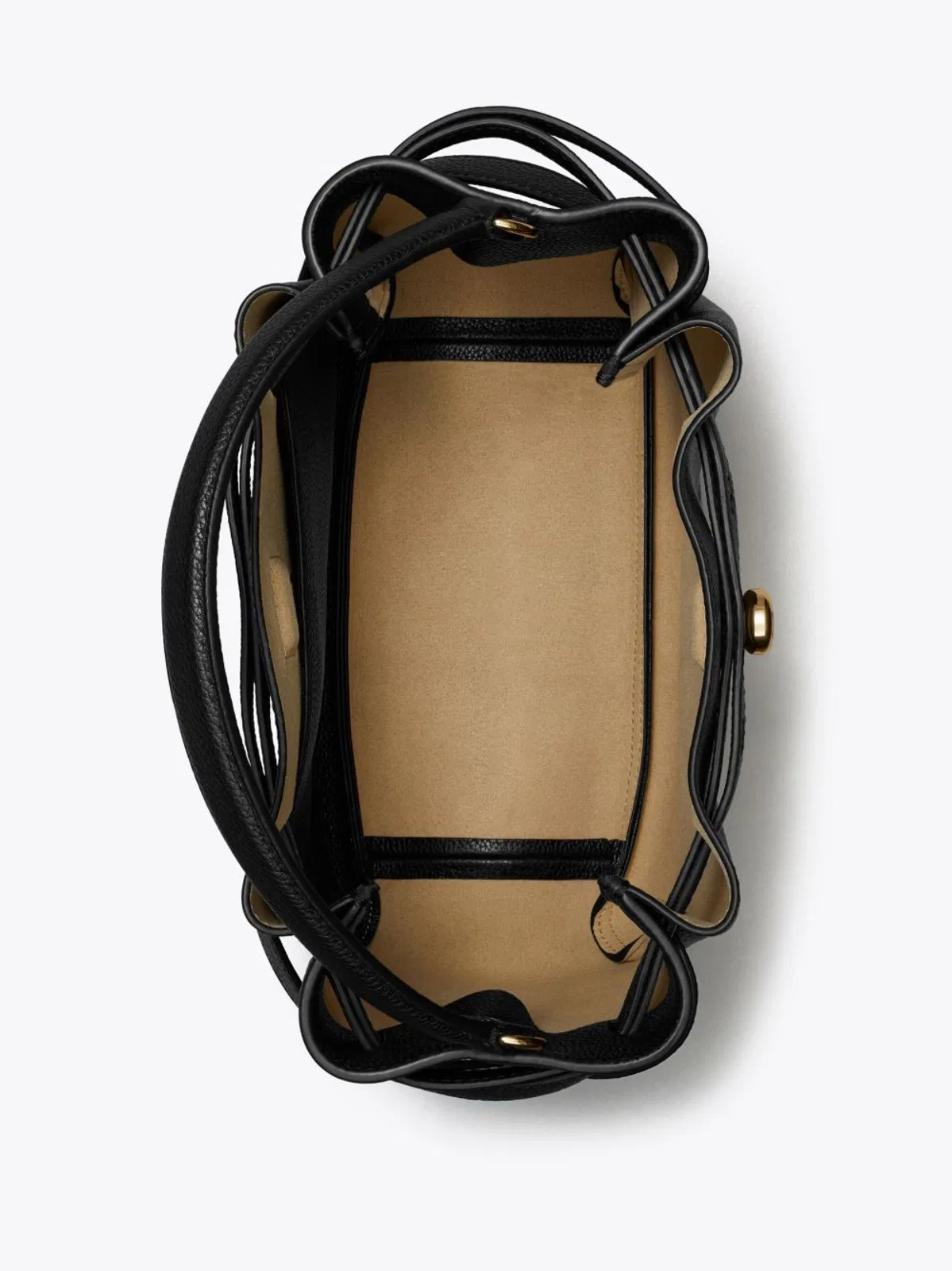 Tory Burch Romy Leather Bucket Bag