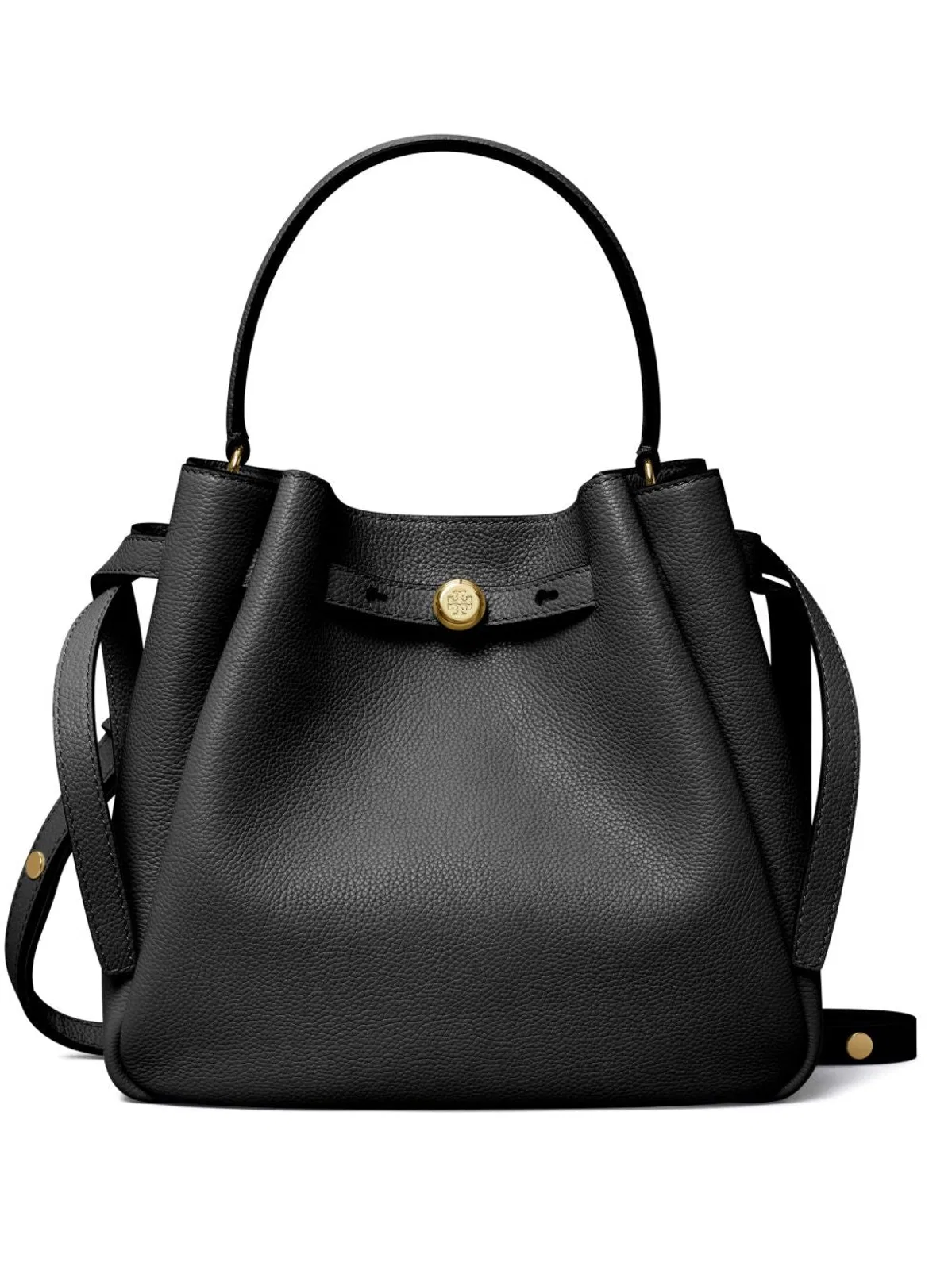 Tory Burch Romy Leather Bucket Bag