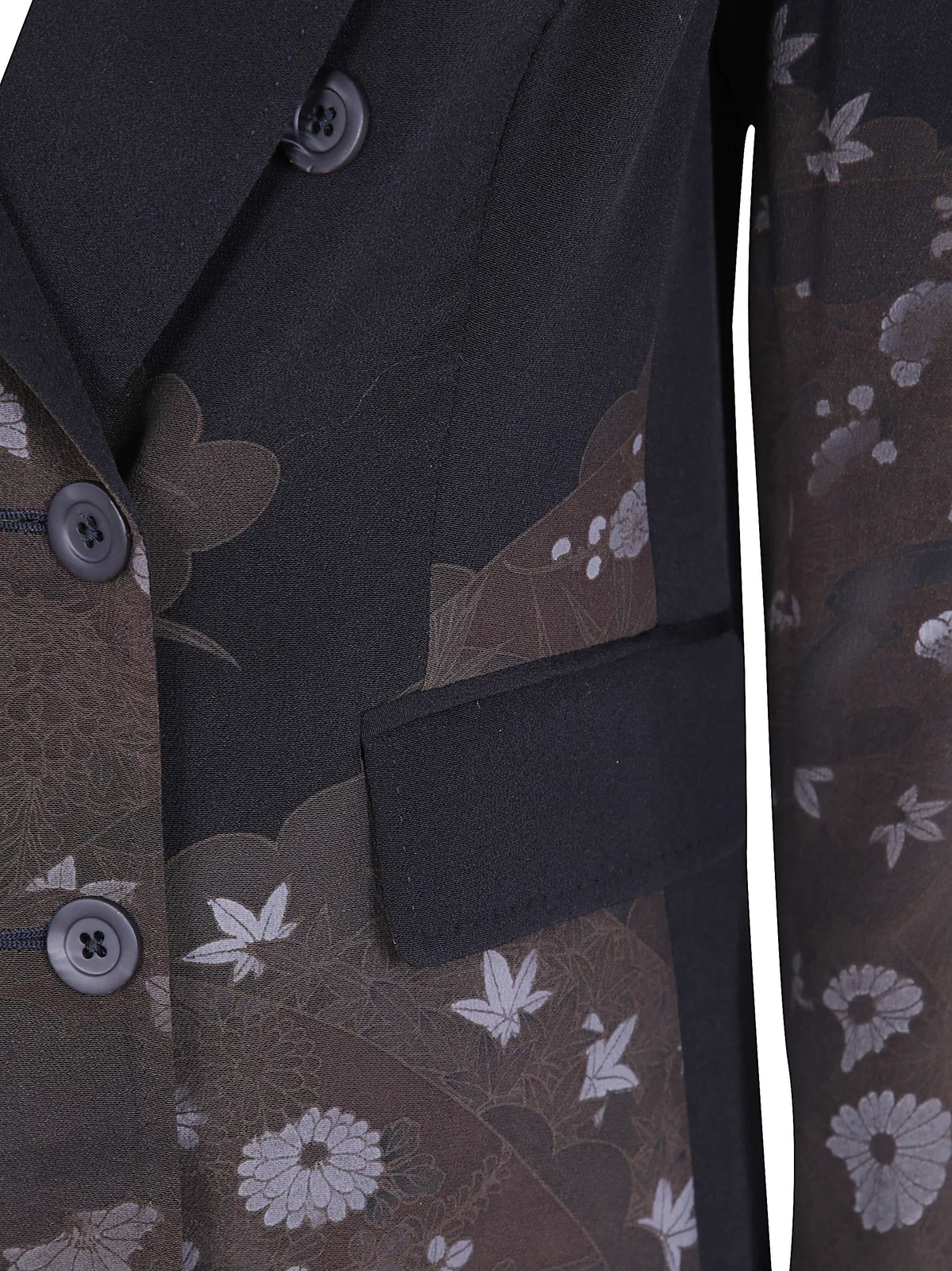 Ibrigu Brown Overdyed "Traditional Kimono" Doub
