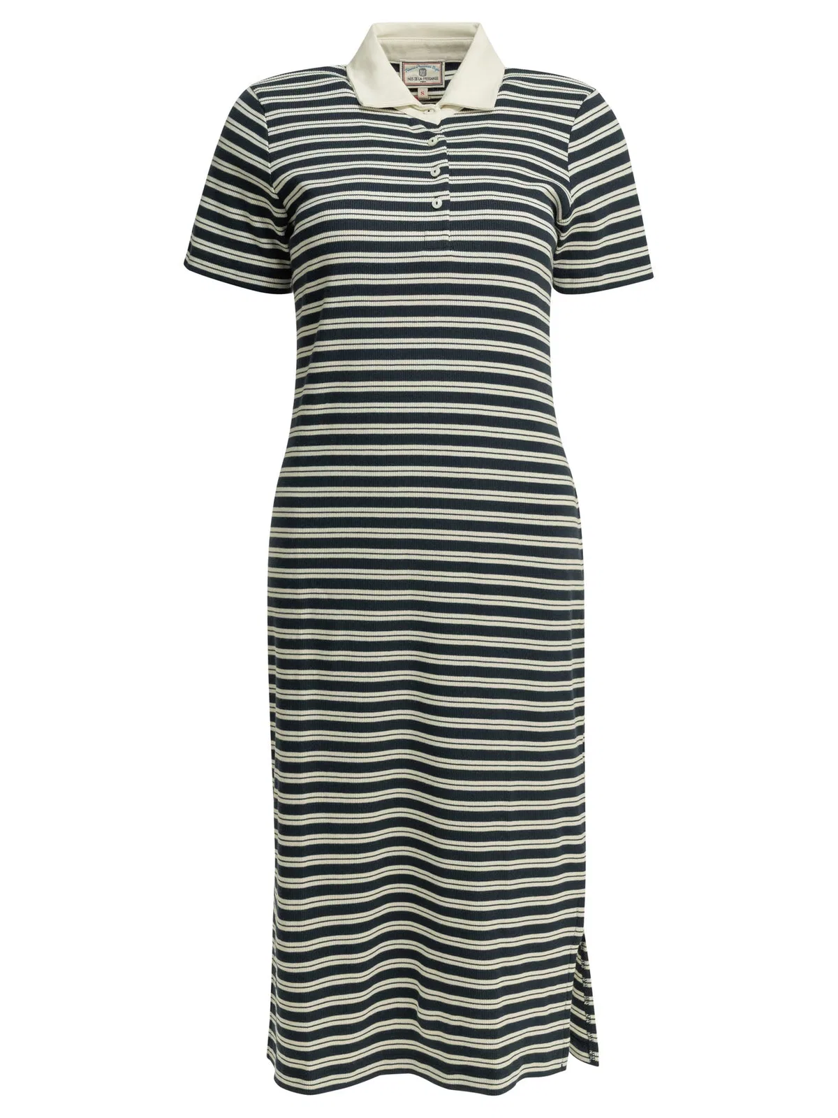 Ines De La Fressange Blue Organic Cotton Dresses