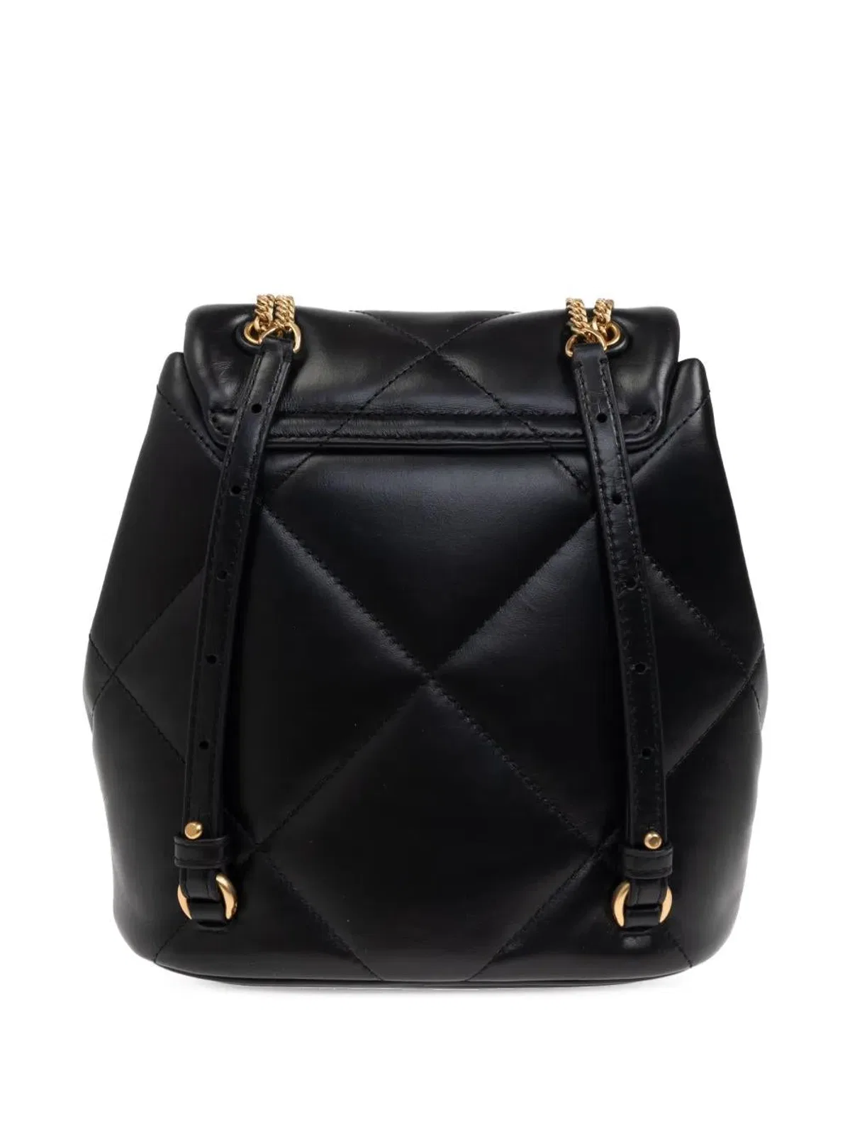 Tory Burch Black Leather Backpack