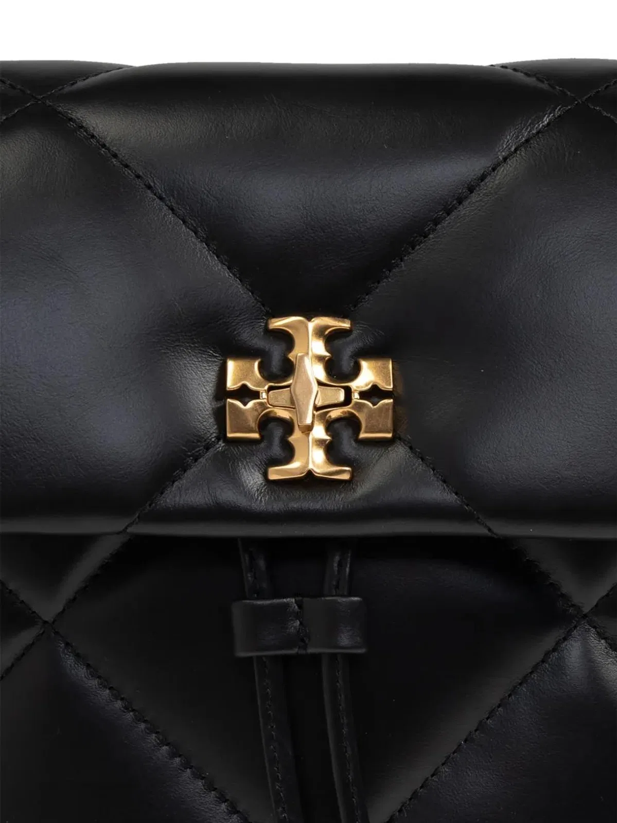 Tory Burch Black Leather Backpack