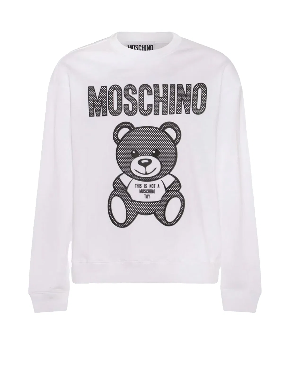 Moschino Couture White Cotton Sweater