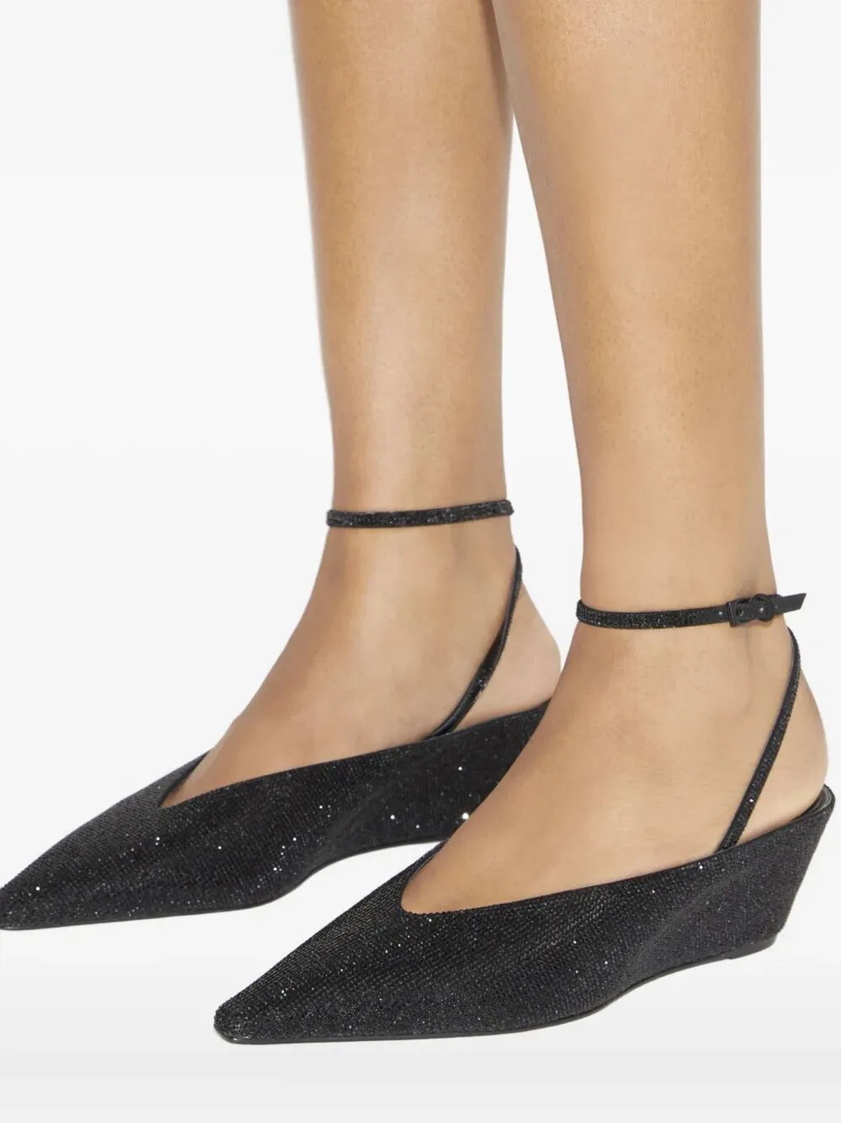 Tory Burch "Pave" Wedge 50Mm