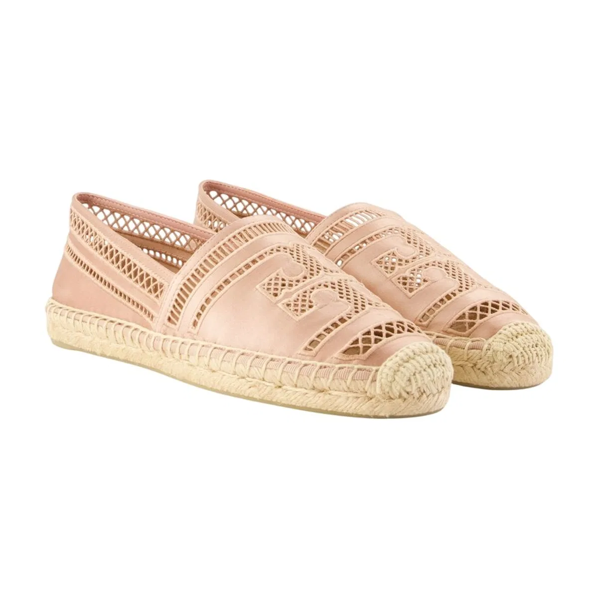 Tory Burch Open Weave Espadrilles