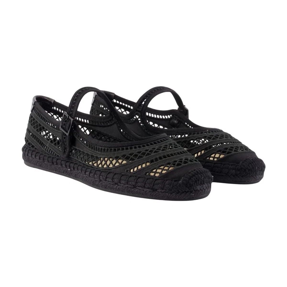Tory Burch Open Weave Espadrilles
