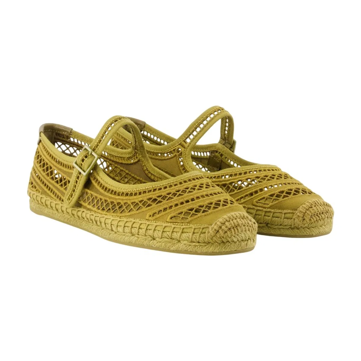 Tory Burch Open Weave Espadrilles