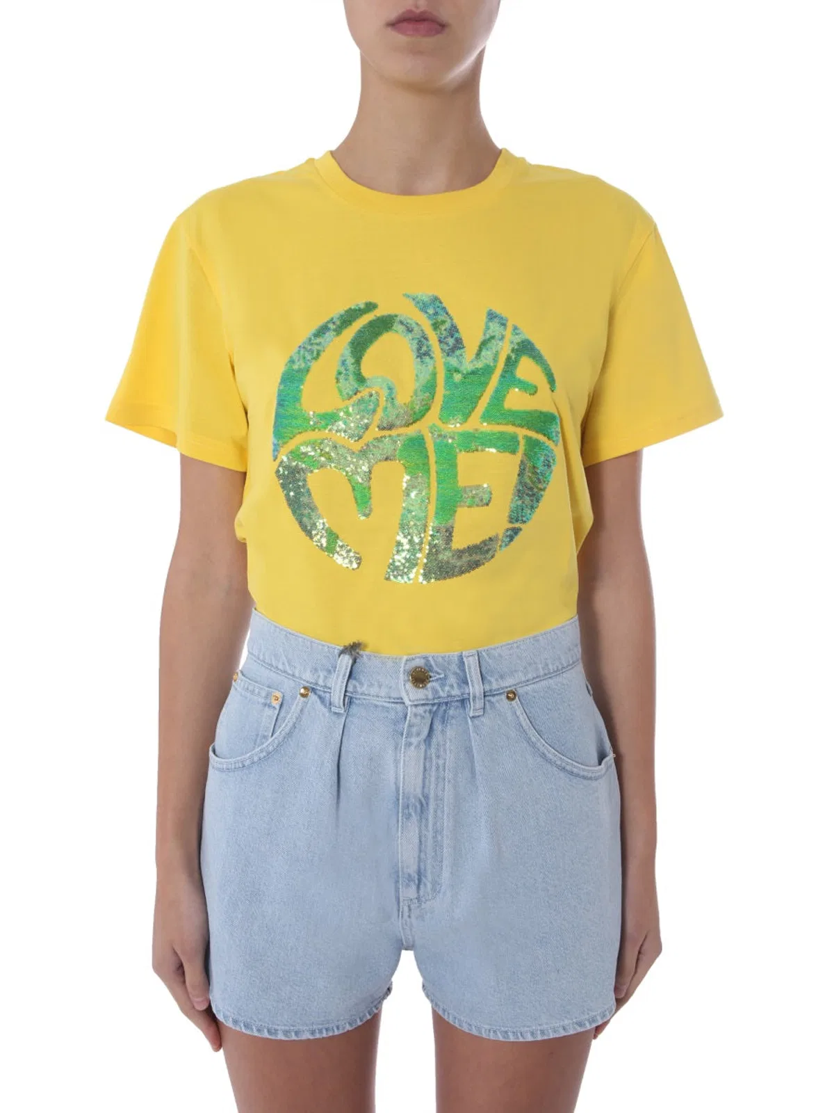 Alberta Ferretti Crew Neck T-Shirt