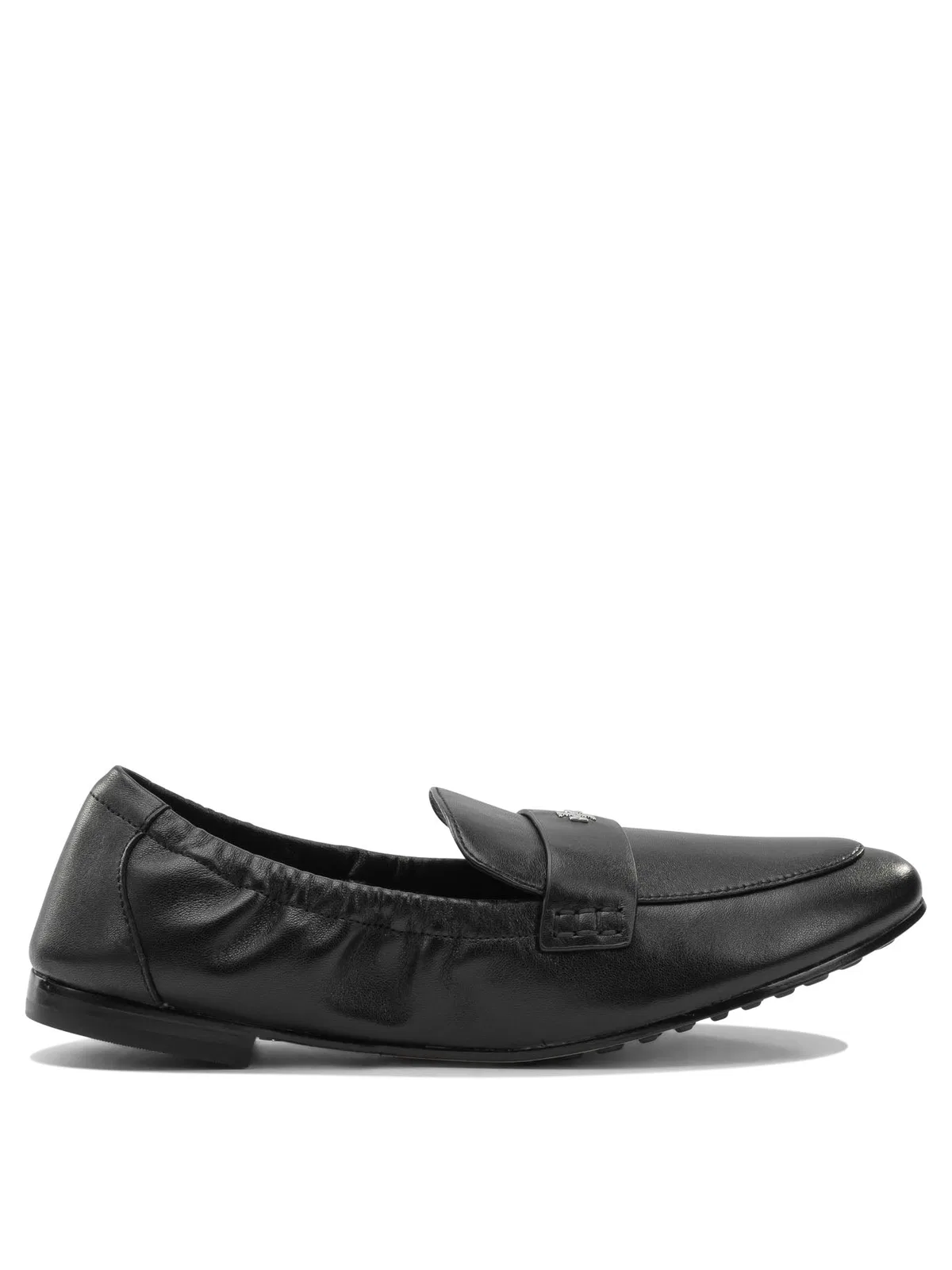 Tory Burch Black Leather Loafers