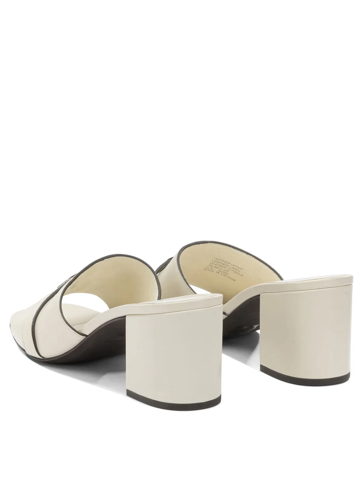 Tory Burch White Bovine Leather Heeled Shoes
