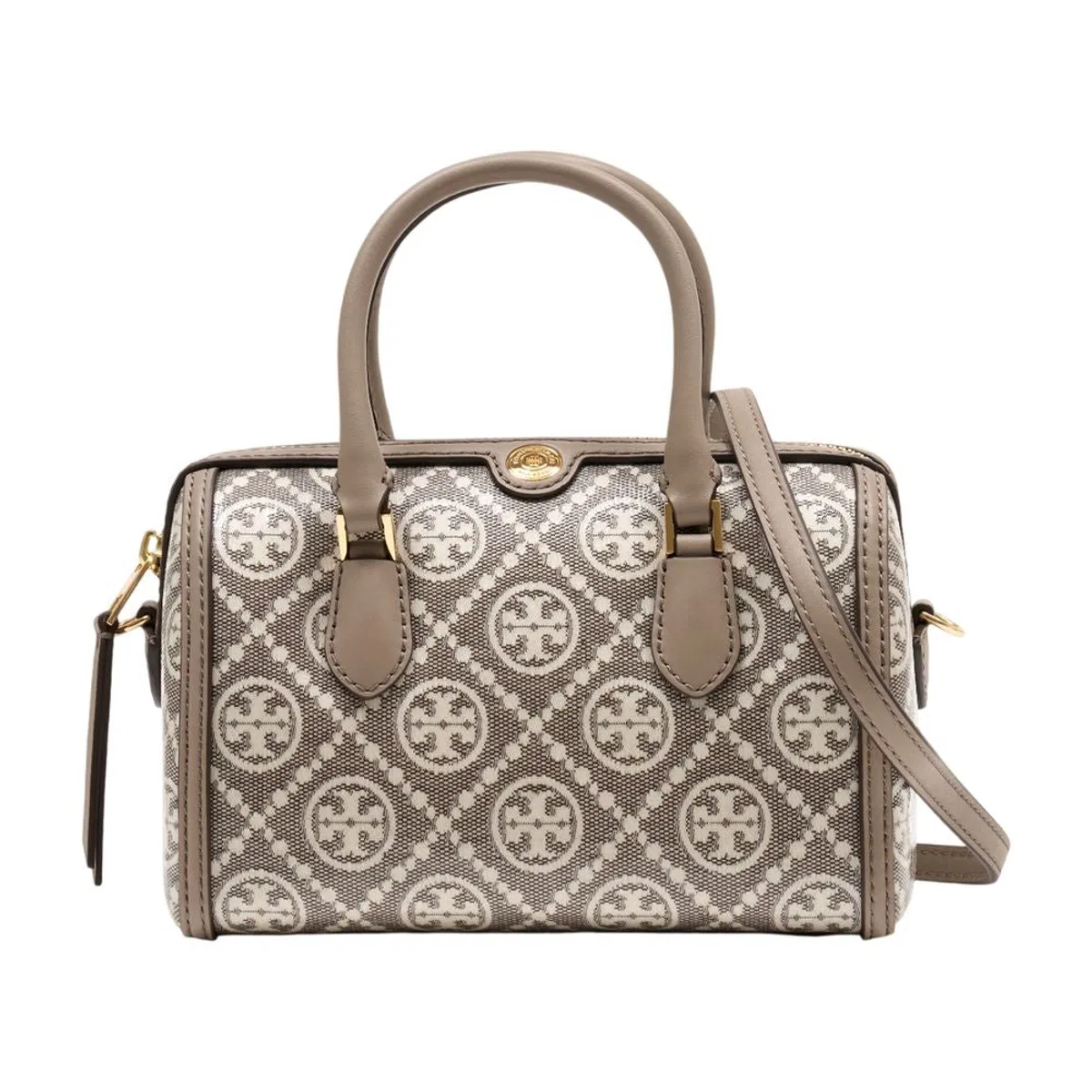 Tory Burch T-Monogram Petite Barrel Travel Bag