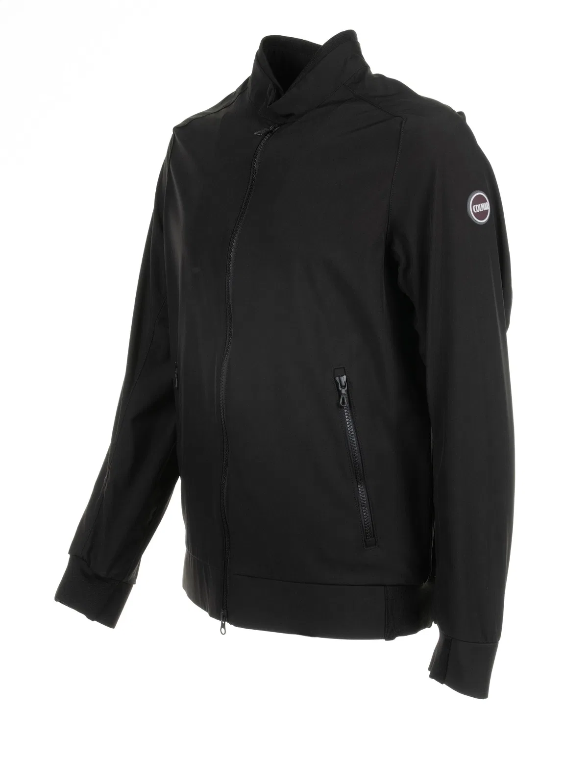 Colmar Black Softshell Biker Jacket