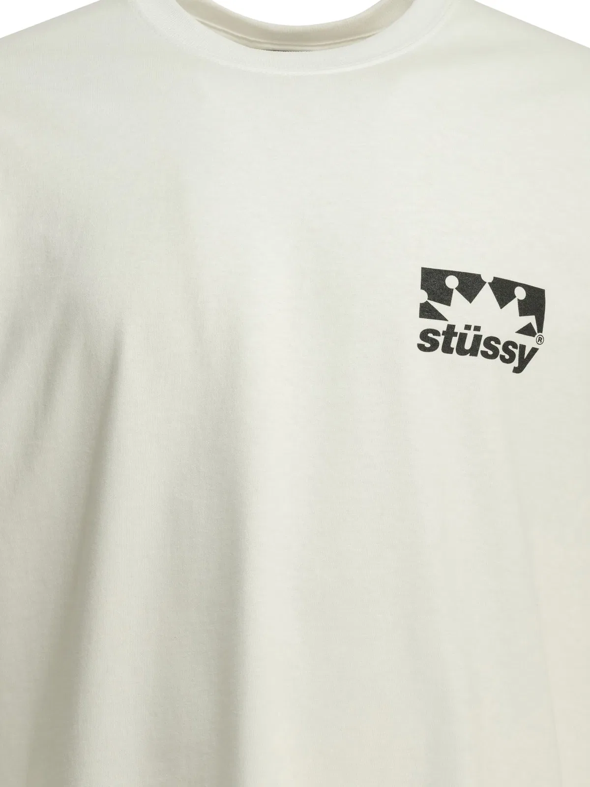 Stüssy Stussy White Cotton T-Shirt