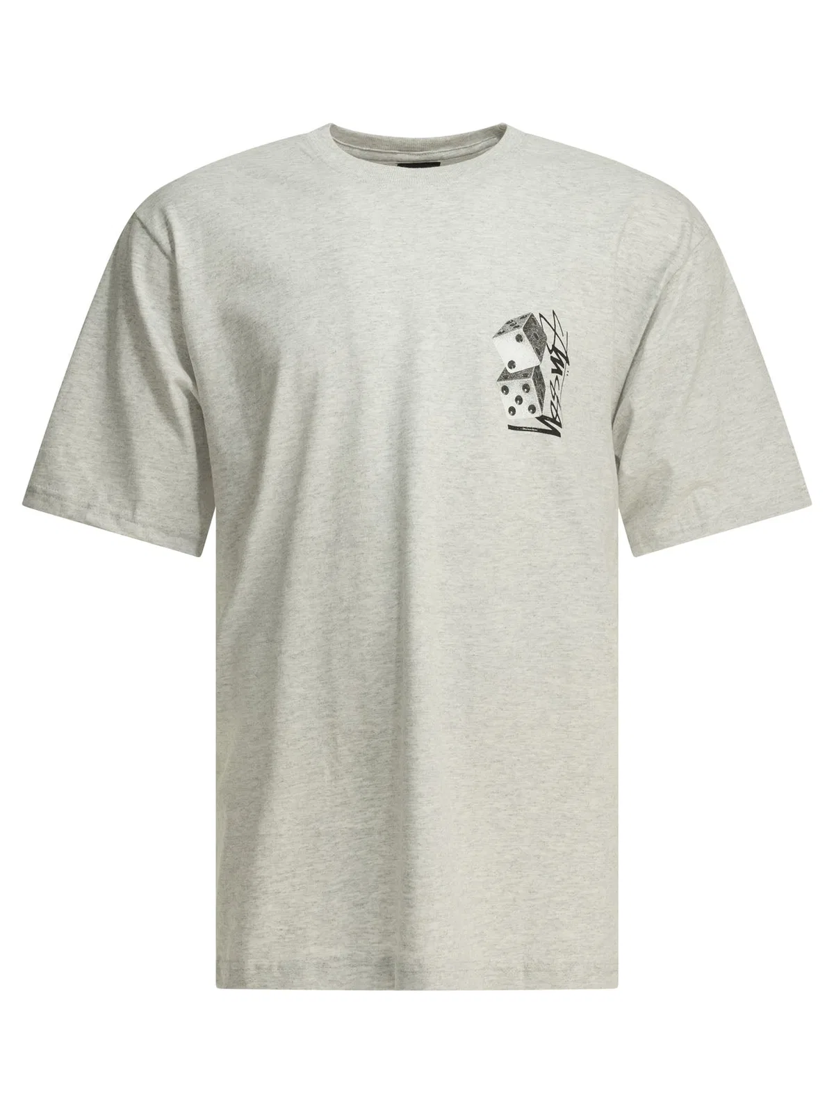 Stüssy Stussy Grey Cotton T-Shirt