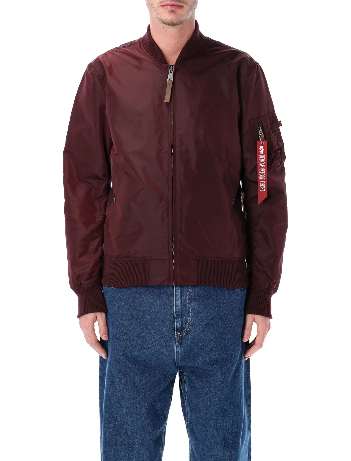 Alpha Industries Ma-1 Tt Nylon Bomber Jacket